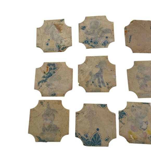 VTG  DISNEY BREAD END LABELS DONALD DUCK Lot Of 12 Jet Pilot, Bambi, Flower etc - Picture 6 of 7